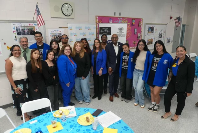 Earlier this week, we had the pleasure of hosting Borough President @queensbprichards at Long Island City High School! 🎉🏫
We proudly showcased the strength of our Community School initiative and the incredible energy of our students and staff!
From cooking up dreams in our state-of-the-art culinary kitchens 🍳, exploring hands-on Career & Technical Education programs 🔧, visiting our food pantry 🥫, and touring our Community School offices where mentoring is transforming futures 🤝 — every stop reflected the heartbeat of our school community.
We also visited our 21st Century Extended Learning Time room, where students were engaged in college and career readiness activities 🎓 and designing innovative gaming software 🎮💡 — proving that learning here is full of creativity, passion, and future-ready skills! 🚀
During small group conversations, Borough President Richards shared inspiring words about the value of hard work and perseverance, reminding students that:
“It’s not how you start, but how you finish.” ✨ His message resonated deeply, leaving our students empowered and motivated to chase their dreams! 🌟
#CommunitySchools #CareerAndTechnicalEducation #MentorshipMatters #21stCenturyLearning #CollegeAndCareerReadiness #StudentSuccess #QueensIsTheWorldsBorough #LICHS #Astoria #LongIslandCityHighSchool #CradleToCollegeToCareer #CombattingChronicAbsenteeism